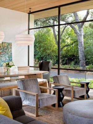 Four Staggered Volumes Form The Atherton Avenue Residence by Arcanum Architecture