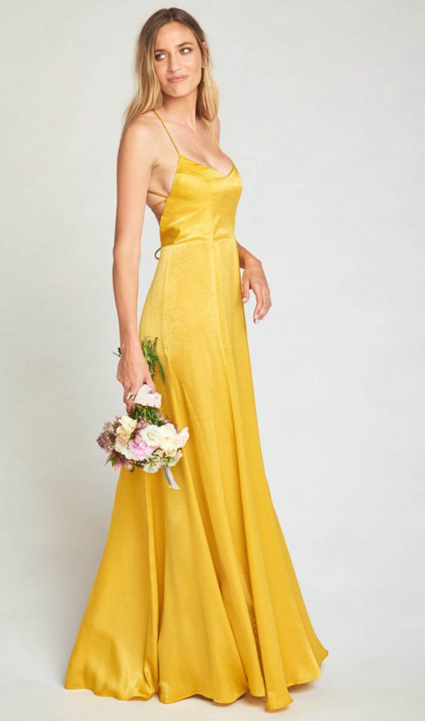 20 Yellow Bridesmaid Dresses Perfect For A Late Summer Or Fall Wedding 0926