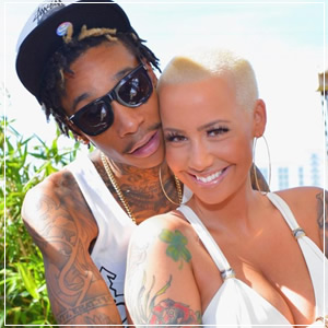 Amber Rose & Wiz Khalifa Trade Cheating Accusations