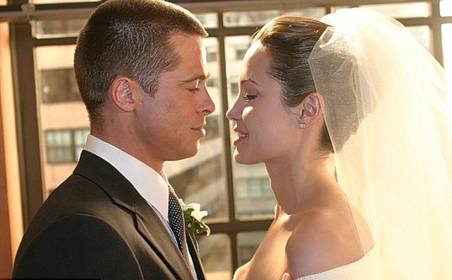 Angelina Jolie and Brad Pitt Wedding