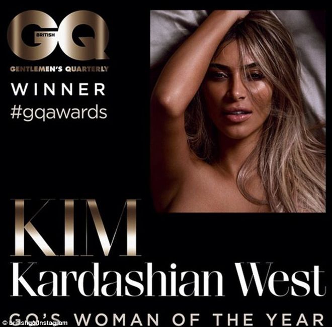 Kim Kardashian GQ British