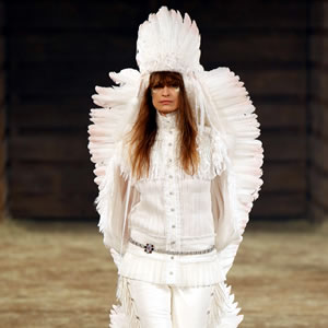 Chanel Defends Controversial Headdresses