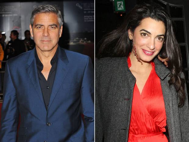 George Clooney and Amal Alamuddin