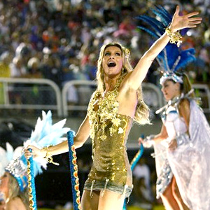 Brazilian top model Gisele Bundchen at Rio Carnival - Fashion News