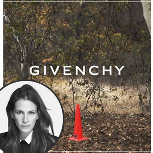 Julia Roberts in Givenchy's spring 2015 campaign