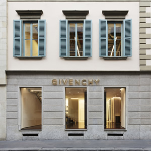 Givenchy Opens First Italian Flagship