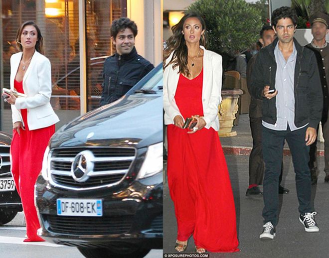 Katie Cleary and Adrian Grenier