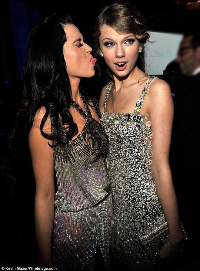 Taylor Swift and Katy Perry