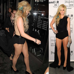 Ke$ha in black but not in best | Worst Dressed Celebrity