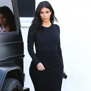 Kim Kardashian's bum looks curvier than ever