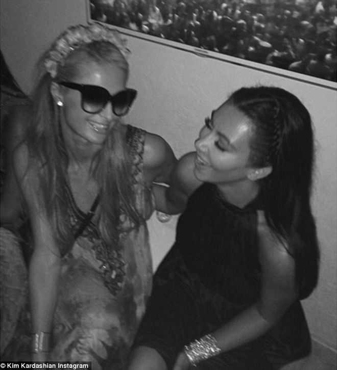 Kim and Paris Friendship