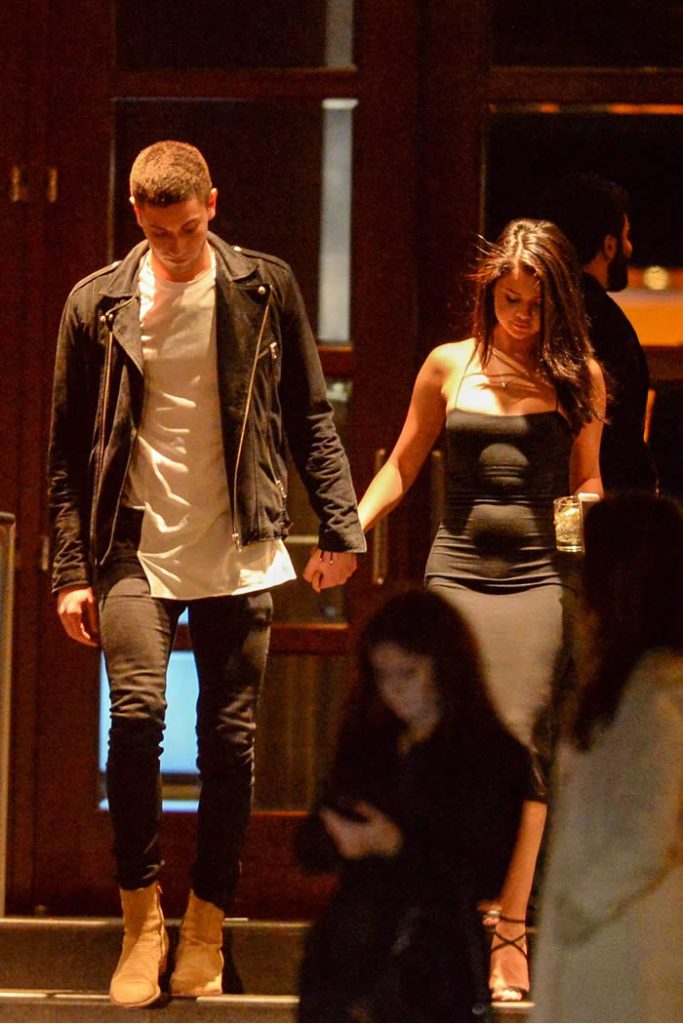 Selena Gomez Was Smiling All Night While Out with Samuel Krost