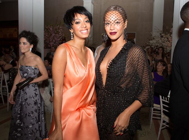 Solange Knowles and Beyonce Knowles