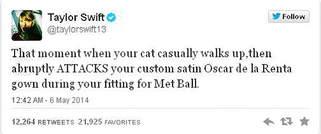 Taylor Swift -  Tweet