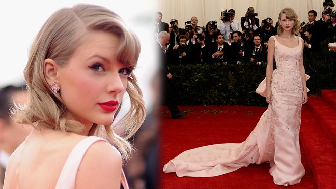 Taylor Swift in Oscar de la Renta