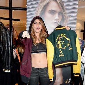 Cara Delevingne Launches DKNY Capsule in London