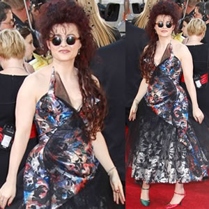 Helena Bonham Carter is Worst Dressed Celebrity at Golden Globe Awards 2011