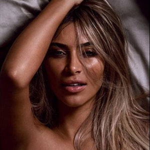 Kim Kardashian Naked In British GQ