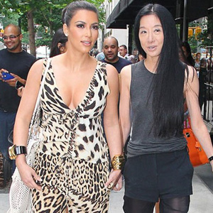 Kim had some shopping fun at Vera Wang | Celebrity Gossips