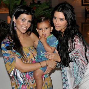 Kourtney Kardashian was issued with an ultimatum by the male model claiming to be the father of her son Mason.