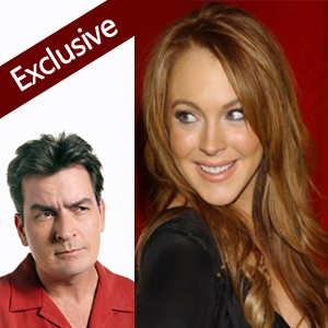 Lindsay Lohan 'Worried' About Charlie Sheen