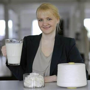 Milky Clothes by a German Designer