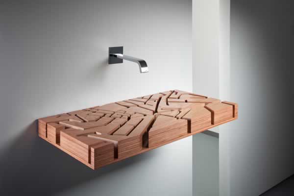 Water Map Sink Design