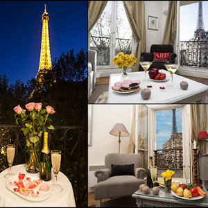 Top 3 most romantic rental apartments in Paris