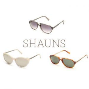 California-based, Italian-made, luxury eye wear line: SHAUNS