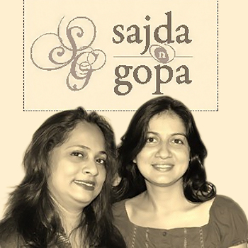 Famous Indian Fashion Designer Sajda & Gopa, Designer s Sajda & Gopa
