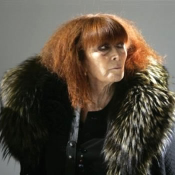 Fashion designer Sonia Rykiel