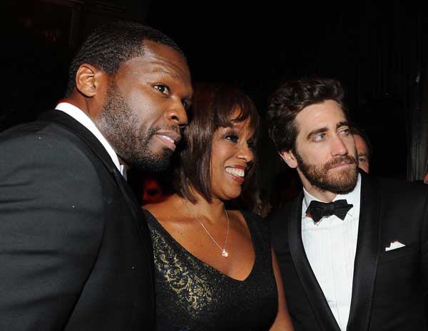 50 Cent, Gayle King, and Jake Gyllenhaal