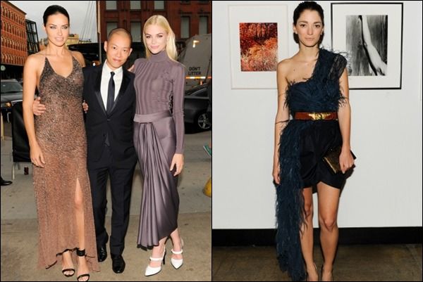 Adriana Lima Jason Wu and Jaime King and Barrenechea