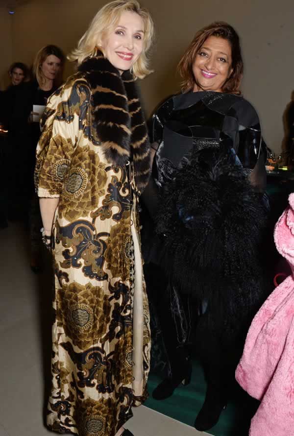 Allegra Hicks and Zaha Hadid