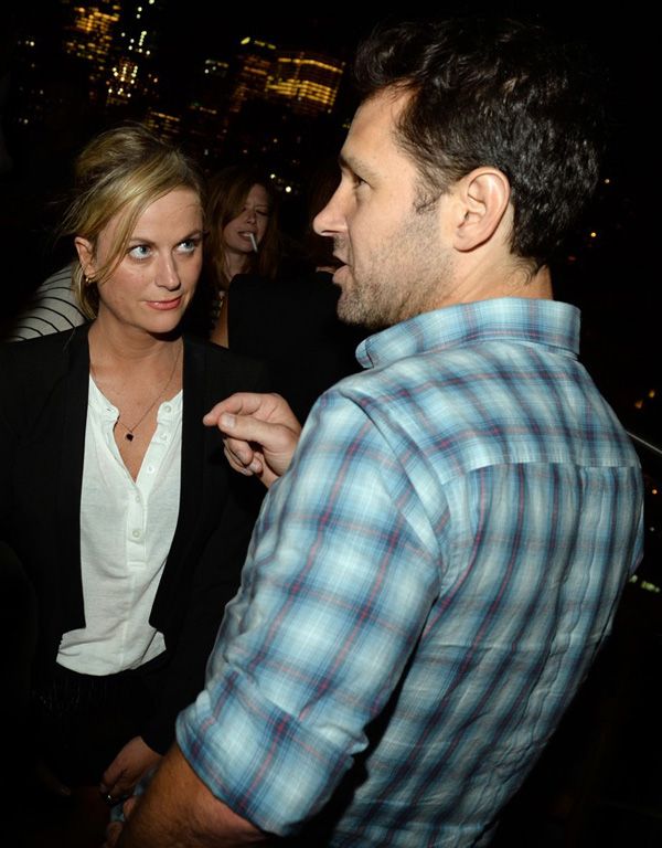 Amy Poehler and Paul Rudd