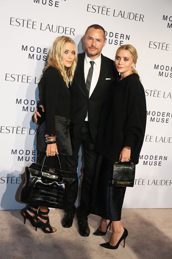 Estee Lauder Toasts Modern Muse - Ashley, Tom and Mary-Kate