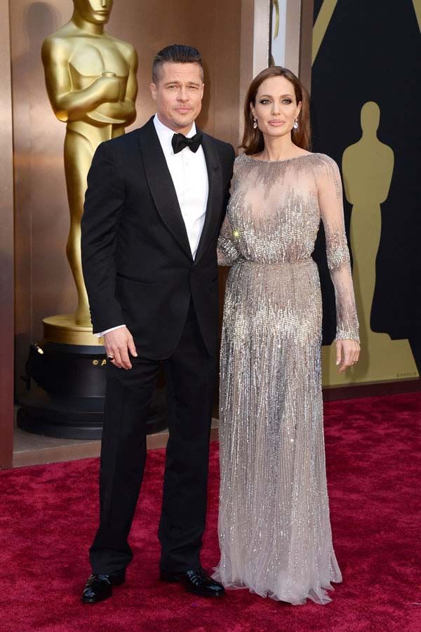 86th Academy Awards - Brad Pitt and Angelina Jolie