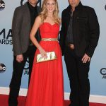 47th CMA Awards 2013 - Brian, Aaron and Clara