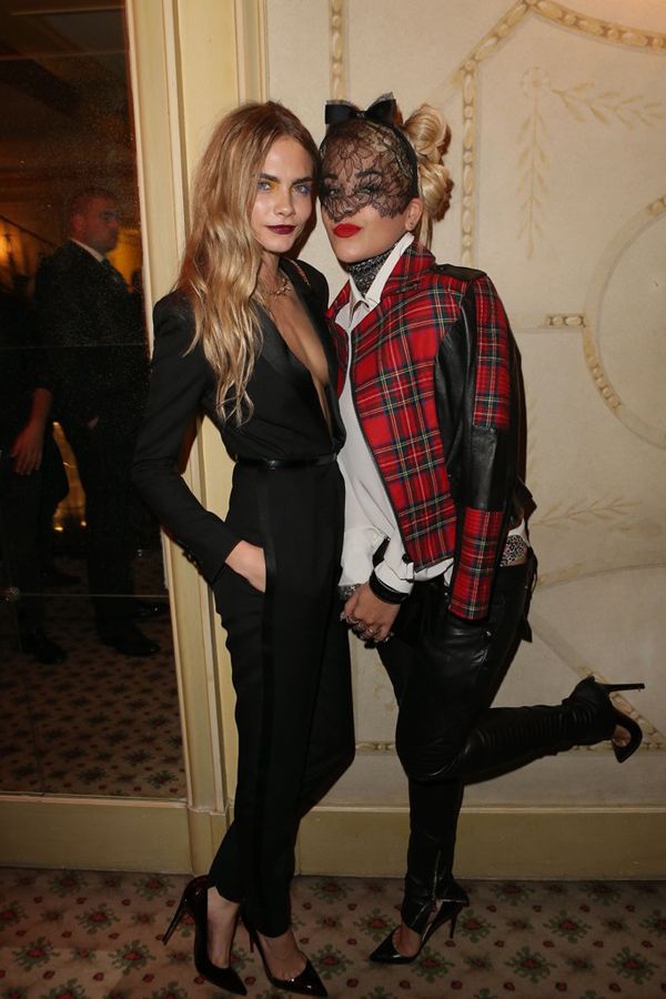 Mademoiselle C Hosts Paris Party - Cara and Rita