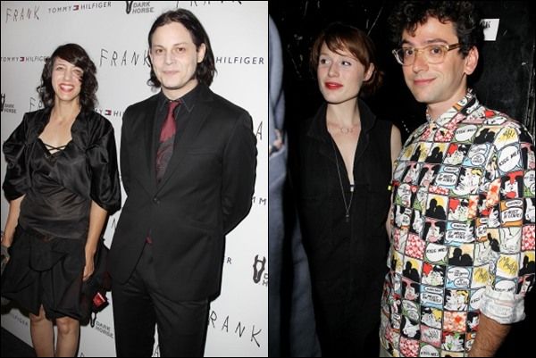 Carla Azar, Jack White and Benjamin Goldwasser