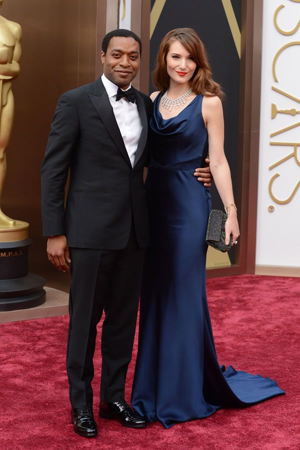 86th Academy Awards - Chiwetel and Sari