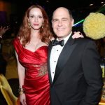 Christina Hendricks and Matthew Weiner