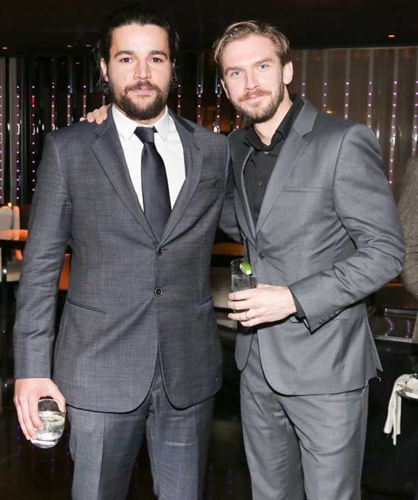 Christopher Abbott and Dan Stevens