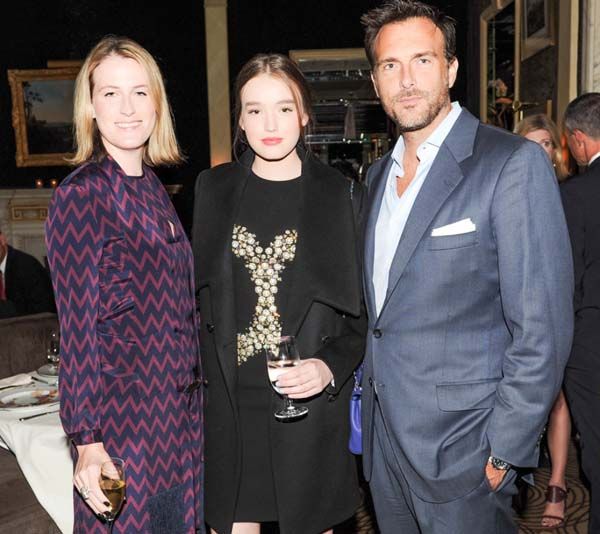 Clementine Crawford, Maddison Brown in Mulberry, and Miguel Fabregas