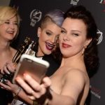 Debi Mazar shoots a selfie with Kelly Osbourne