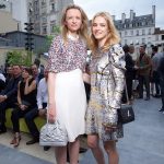 Delphine Arnault and Natalia Vodianova