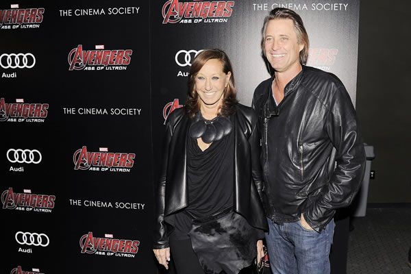 Donna Karan and Russell James