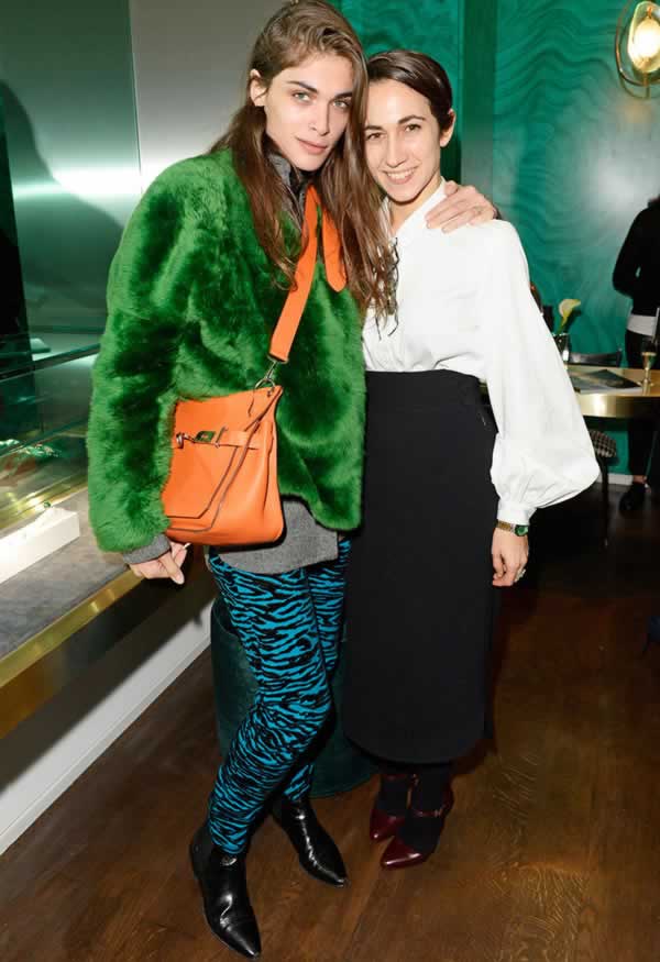 Elisa Sednaoui Dellal and Delfina Delettrez