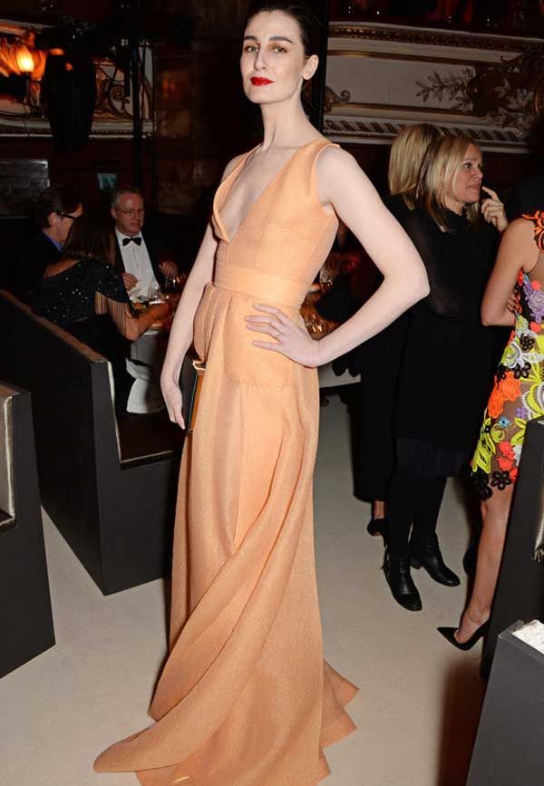 Erin Oâ€™Connor in Emilia Wickstead