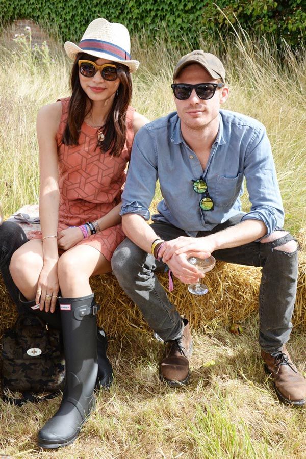 Gemma Chan and Sam Reid